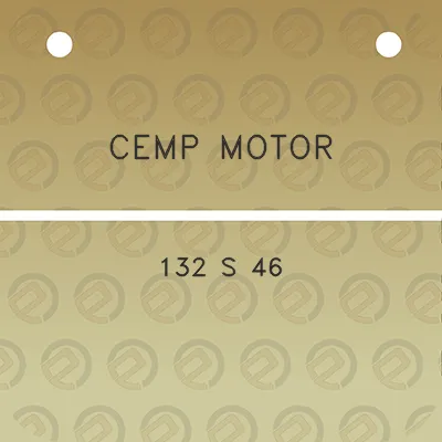 cemp-motor-132-s-46