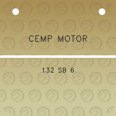 cemp-motor-132-sb-6