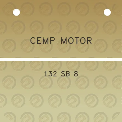 cemp-motor-132-sb-8