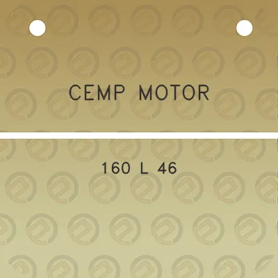 cemp-motor-160-l-46