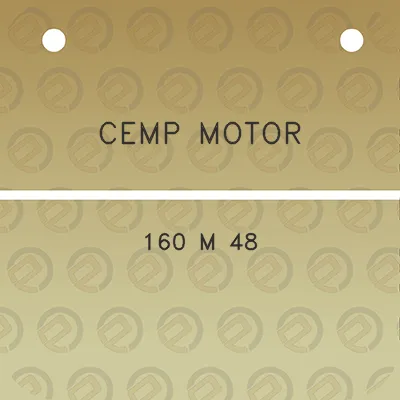 cemp-motor-160-m-48