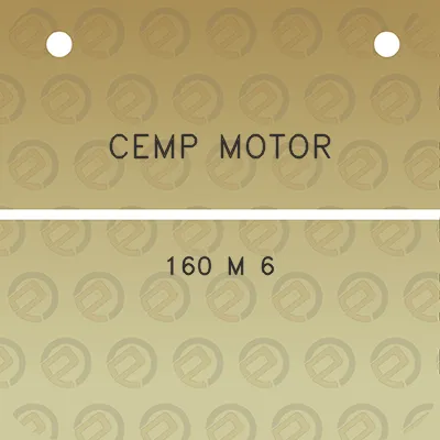 cemp-motor-160-m-6