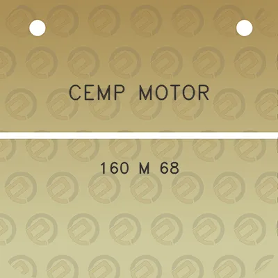 cemp-motor-160-m-68