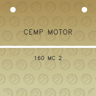 cemp-motor-160-mc-2