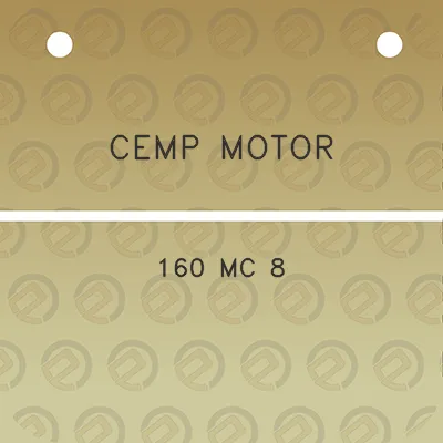 cemp-motor-160-mc-8