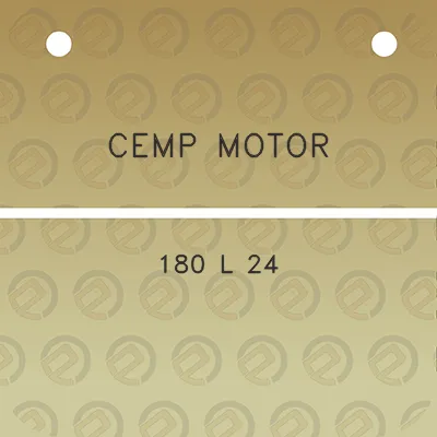 cemp-motor-180-l-24