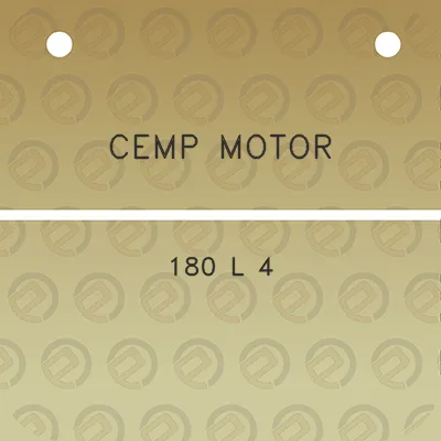 cemp-motor-180-l-4