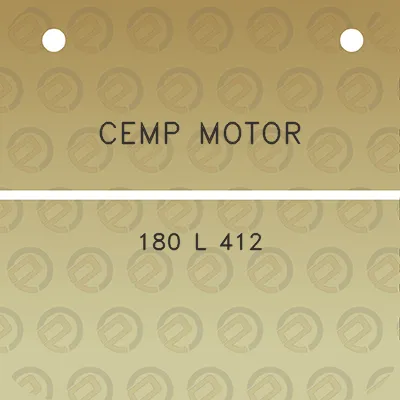 cemp-motor-180-l-412