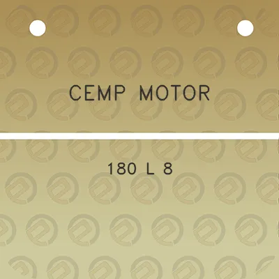 cemp-motor-180-l-8