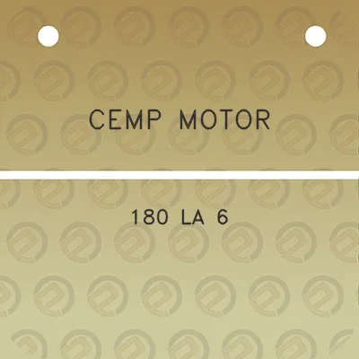 cemp-motor-180-la-6