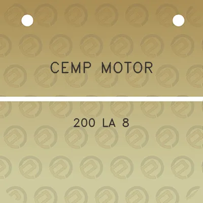 cemp-motor-200-la-8