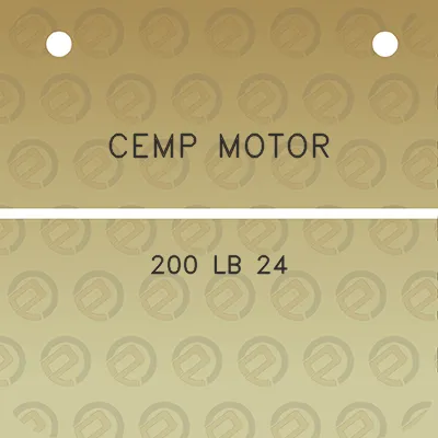 cemp-motor-200-lb-24