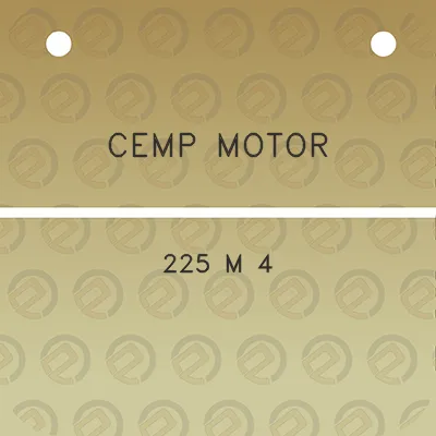 cemp-motor-225-m-4