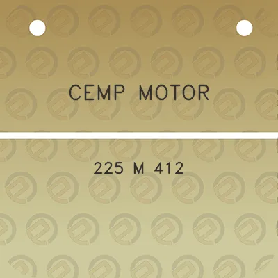 cemp-motor-225-m-412