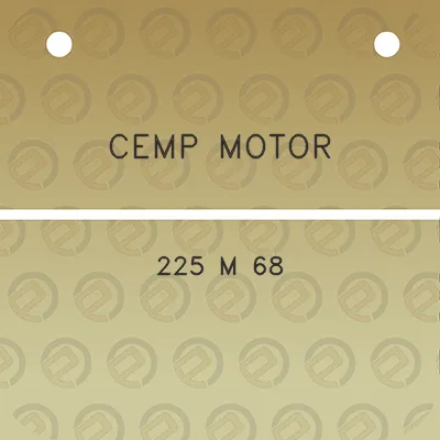 cemp-motor-225-m-68