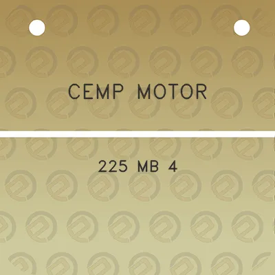 cemp-motor-225-mb-4