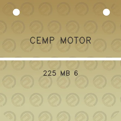 cemp-motor-225-mb-6