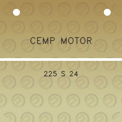 cemp-motor-225-s-24