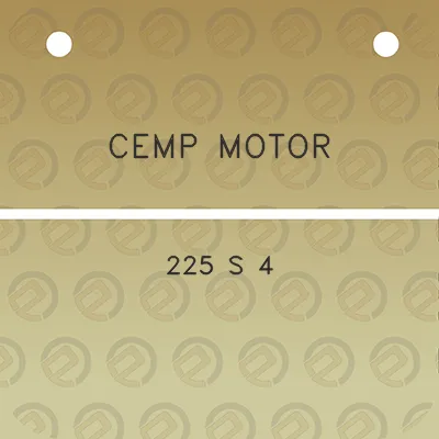 cemp-motor-225-s-4