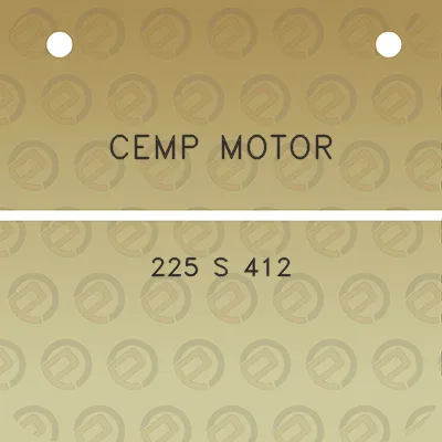 cemp-motor-225-s-412