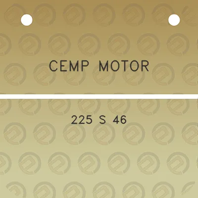 cemp-motor-225-s-46