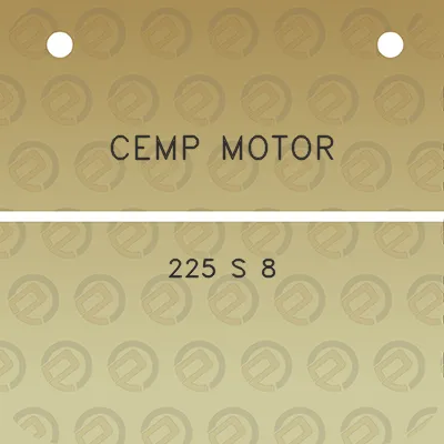 cemp-motor-225-s-8