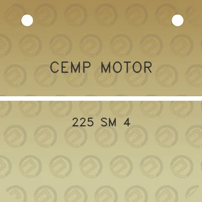 cemp-motor-225-sm-4