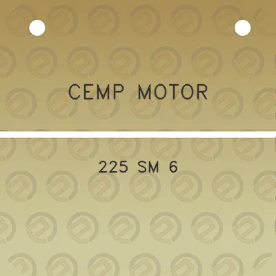 cemp-motor-225-sm-6