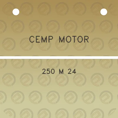 cemp-motor-250-m-24