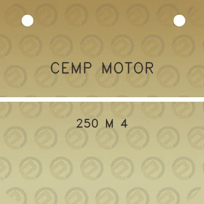 cemp-motor-250-m-4