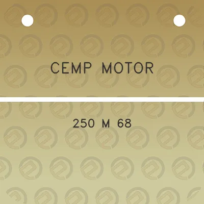 cemp-motor-250-m-68