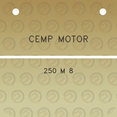 cemp-motor-250-m-8