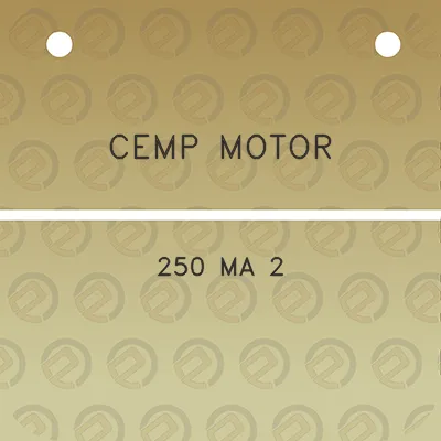 cemp-motor-250-ma-2