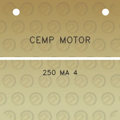 cemp-motor-250-ma-4