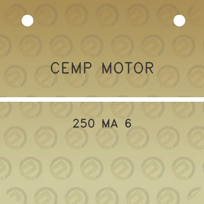 cemp-motor-250-ma-6