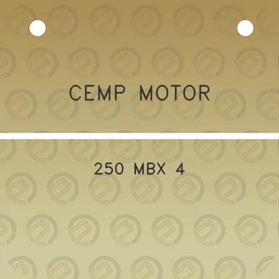 cemp-motor-250-mbx-4