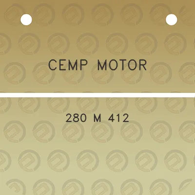 cemp-motor-280-m-412