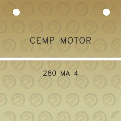 cemp-motor-280-ma-4