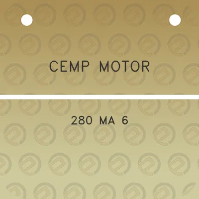 cemp-motor-280-ma-6