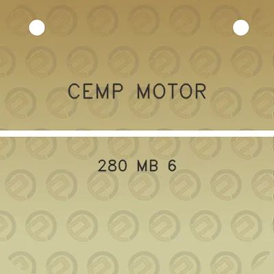 cemp-motor-280-mb-6