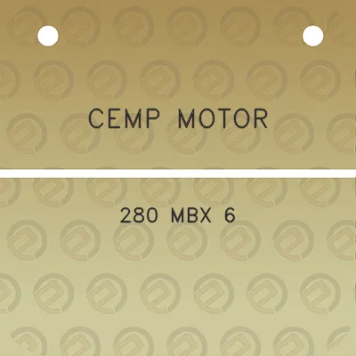 cemp-motor-280-mbx-6