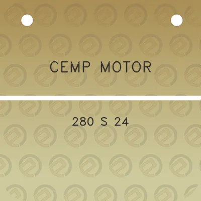 cemp-motor-280-s-24