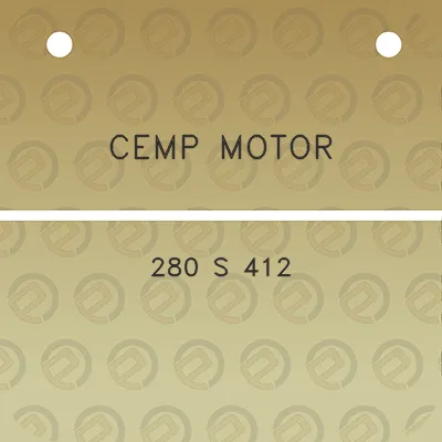 cemp-motor-280-s-412