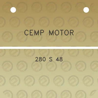 cemp-motor-280-s-48