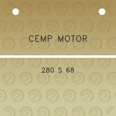 cemp-motor-280-s-68