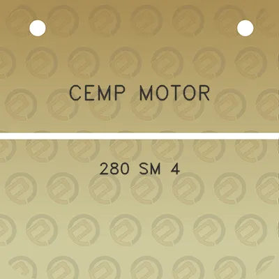 cemp-motor-280-sm-4