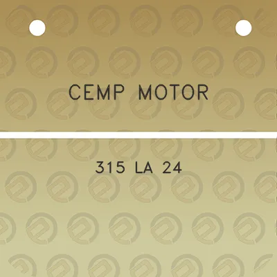 cemp-motor-315-la-24