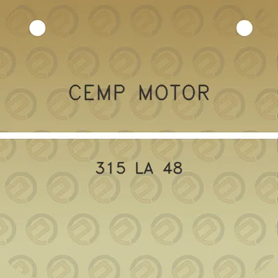 cemp-motor-315-la-48