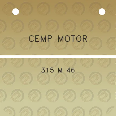 cemp-motor-315-m-46