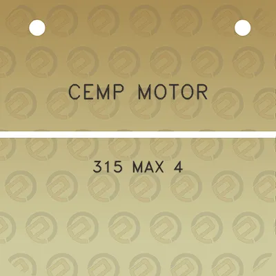 cemp-motor-315-max-4